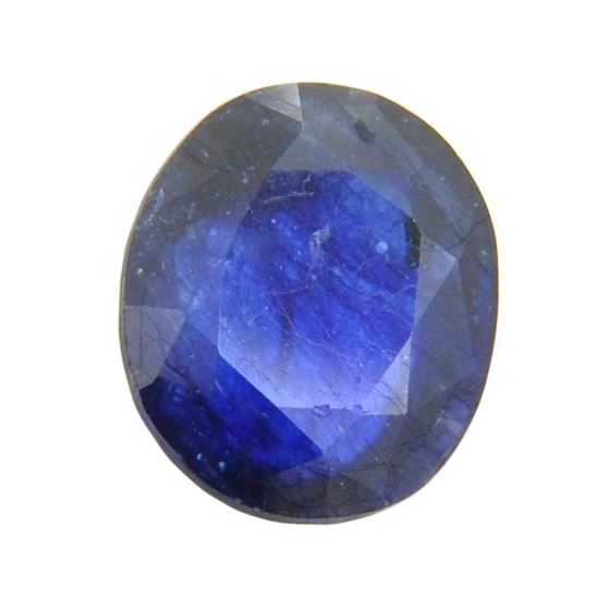 Oval Purple Blue Topaz